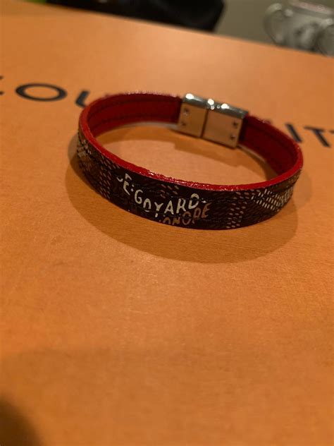 goyard custom bracelet|goyard bracelet price.